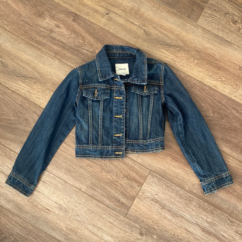 Cherokee jean kids jacket girls